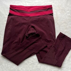 Lululemon size 6 crops